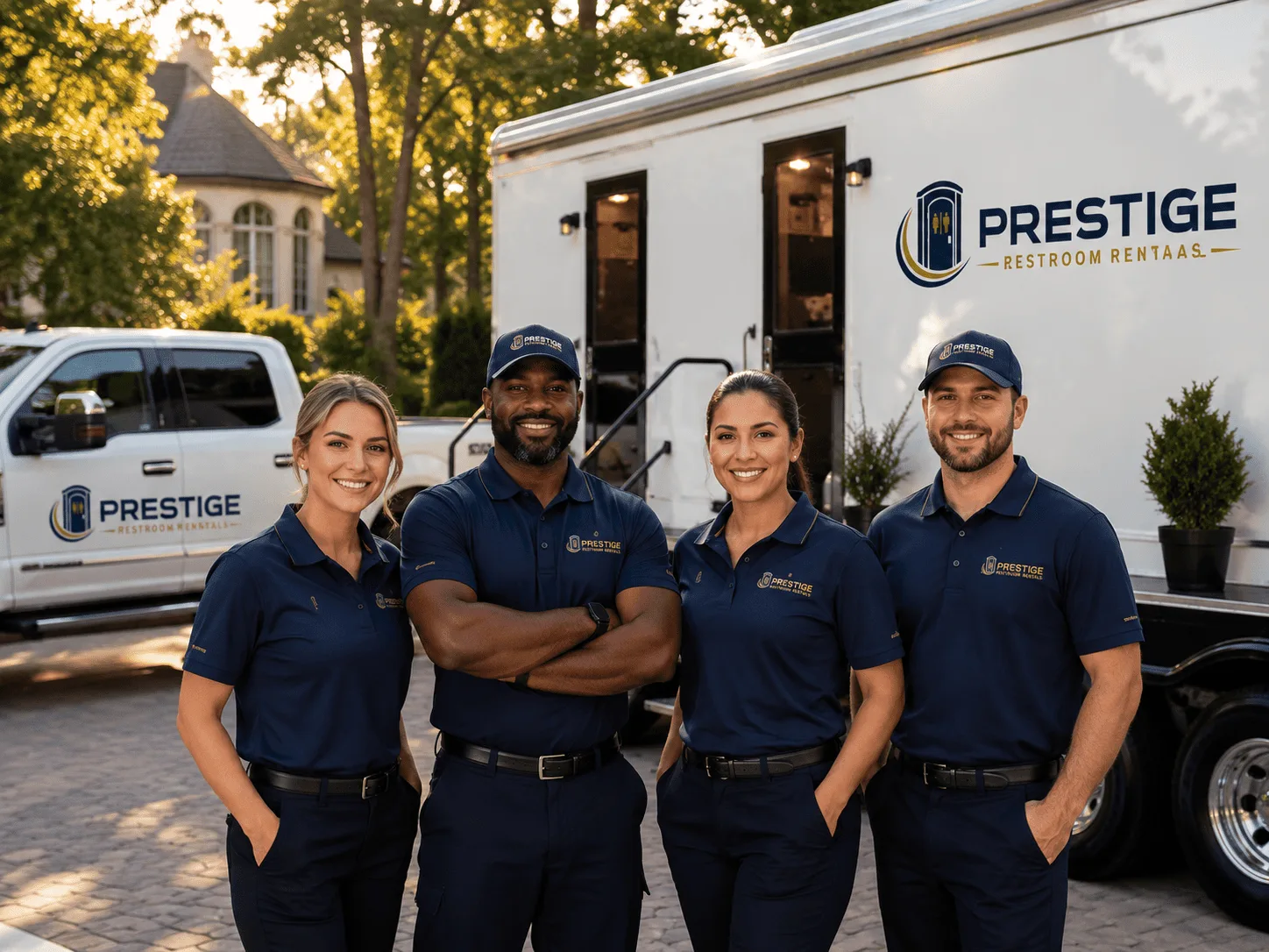 Trusted Luxury Portable Restrooms company in Prewitt, NM